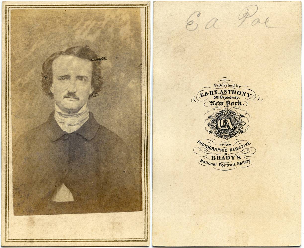 Poe daguerreotype (Brady): Mathew Brady (c.1822-1896), before 1849