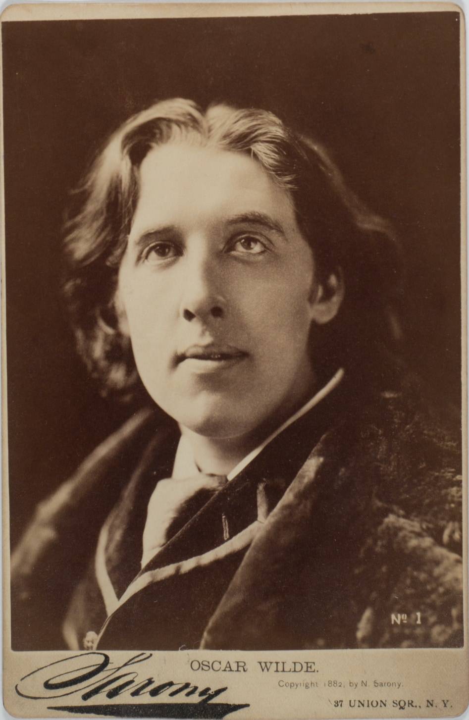 Wilde, New York: Napoleon Sarony (1821-1896), 1882