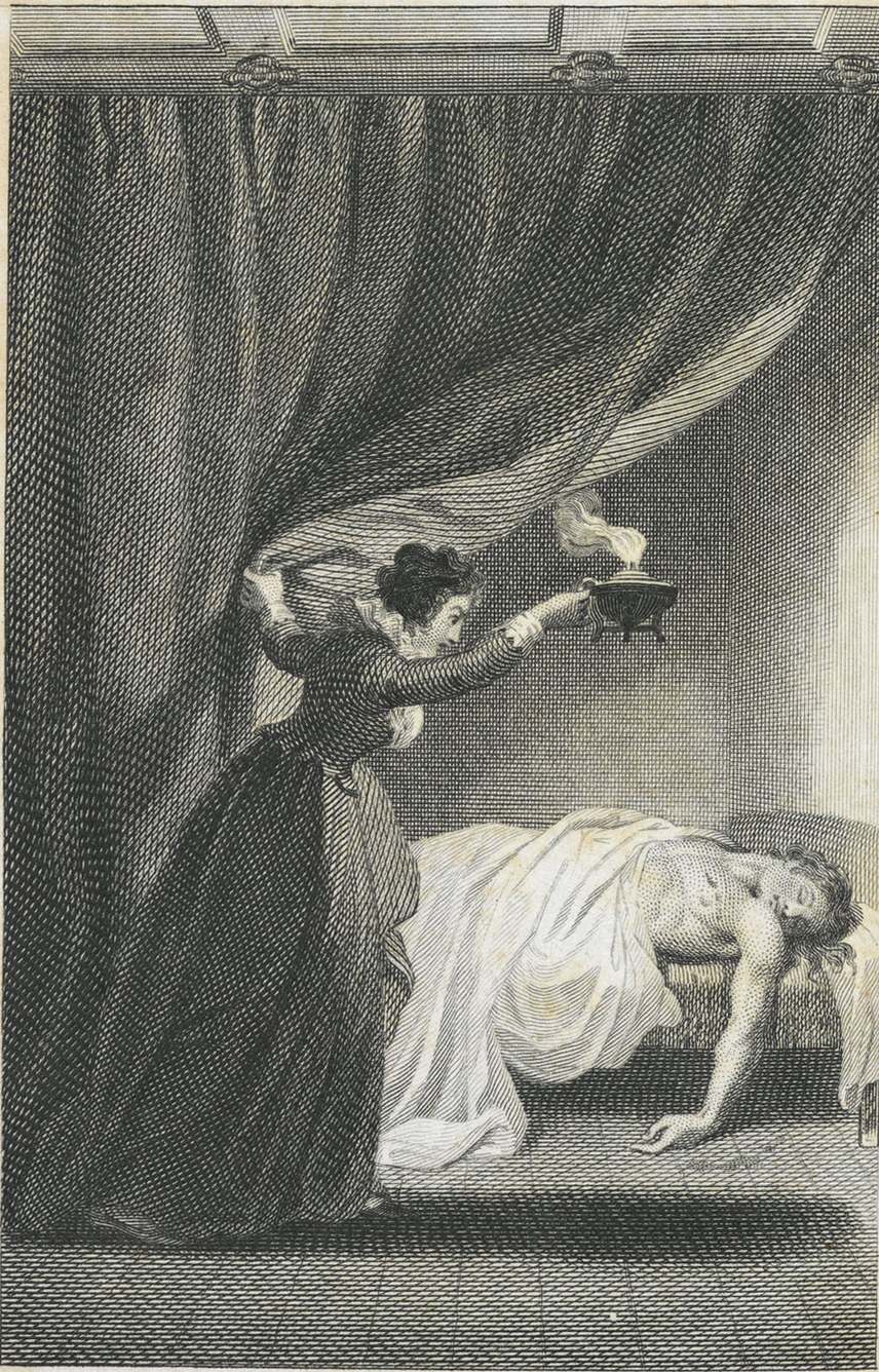 Frontispiece, 4th edition 1799 (Commons title says 1794)