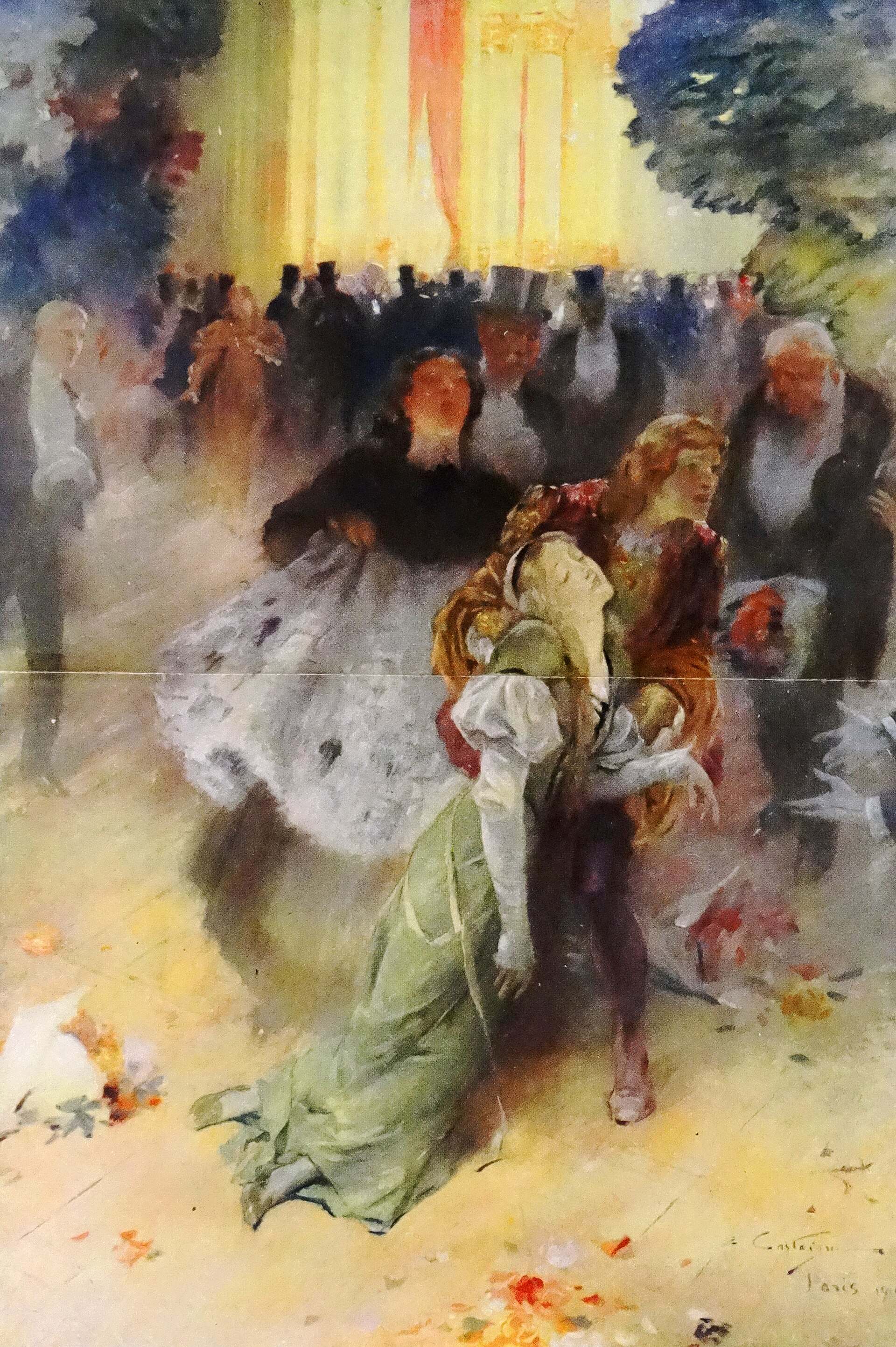 'She staggered swooning', 1911 ed.